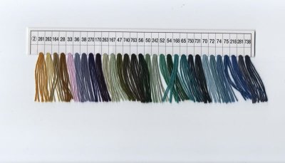 画像1: キング　スパン芯糸　500m カラーカテゴリー2