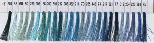 画像1: フジックスファイン手縫い糸　 カラーカテゴリー5 (1)