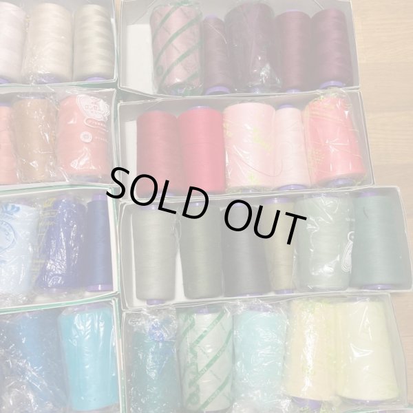 画像5: 【本縫いミシン糸】グンゼスパン＃30★100色100本　 (5)