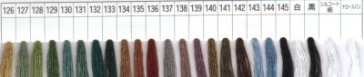 画像1: テイジン　シルコート　スパン糸細口　#30/40m カラーカテゴリー6