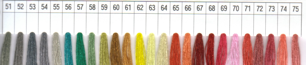 テイジン シルコート スパン糸 #20/30m カラーカテゴリー3 - 糸工房